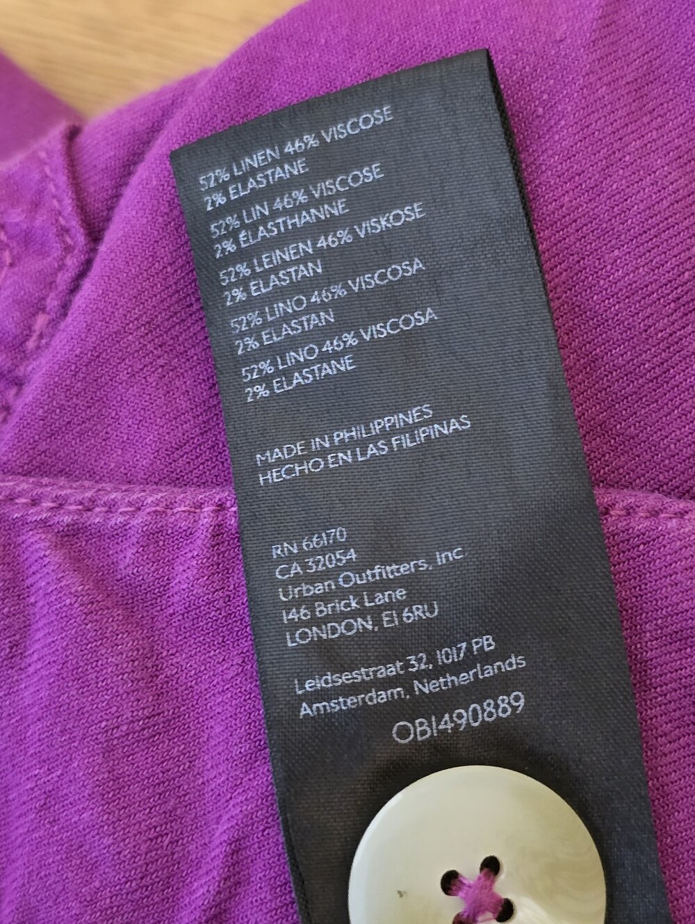 Maeve Colette European Linen Stretch High-Rise Wide-Leg Pants 8p - Picture 7 of 13